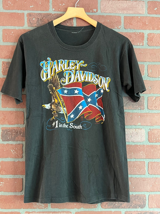 Vintage 80s Harley Davidson #1 in the South T Shirt
