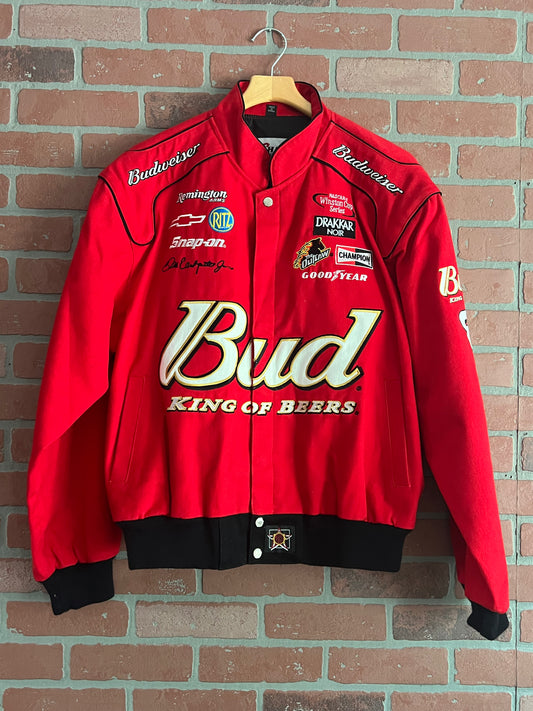 Vintage Dale Earnhardt Jr Budweiser NASCAR Chase Authentic Jacket