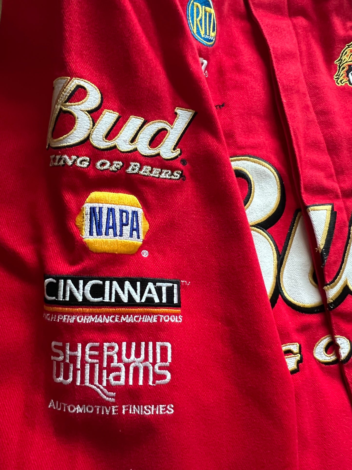 Vintage Dale Earnhardt Jr Budweiser NASCAR Chase Authentic Jacket