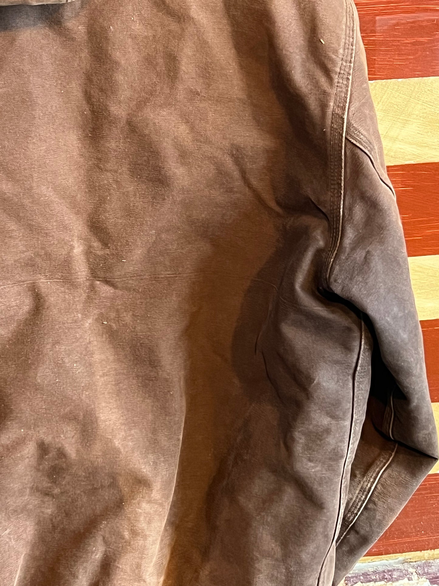 Vintage 90s Brown Carhartt Jacket w/Hood