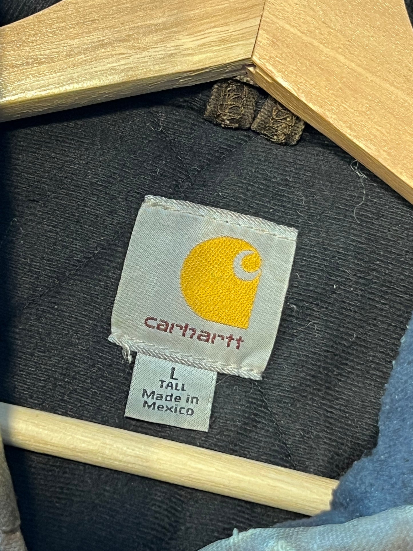 Vintage 90s Brown Carhartt Jacket w/Hood