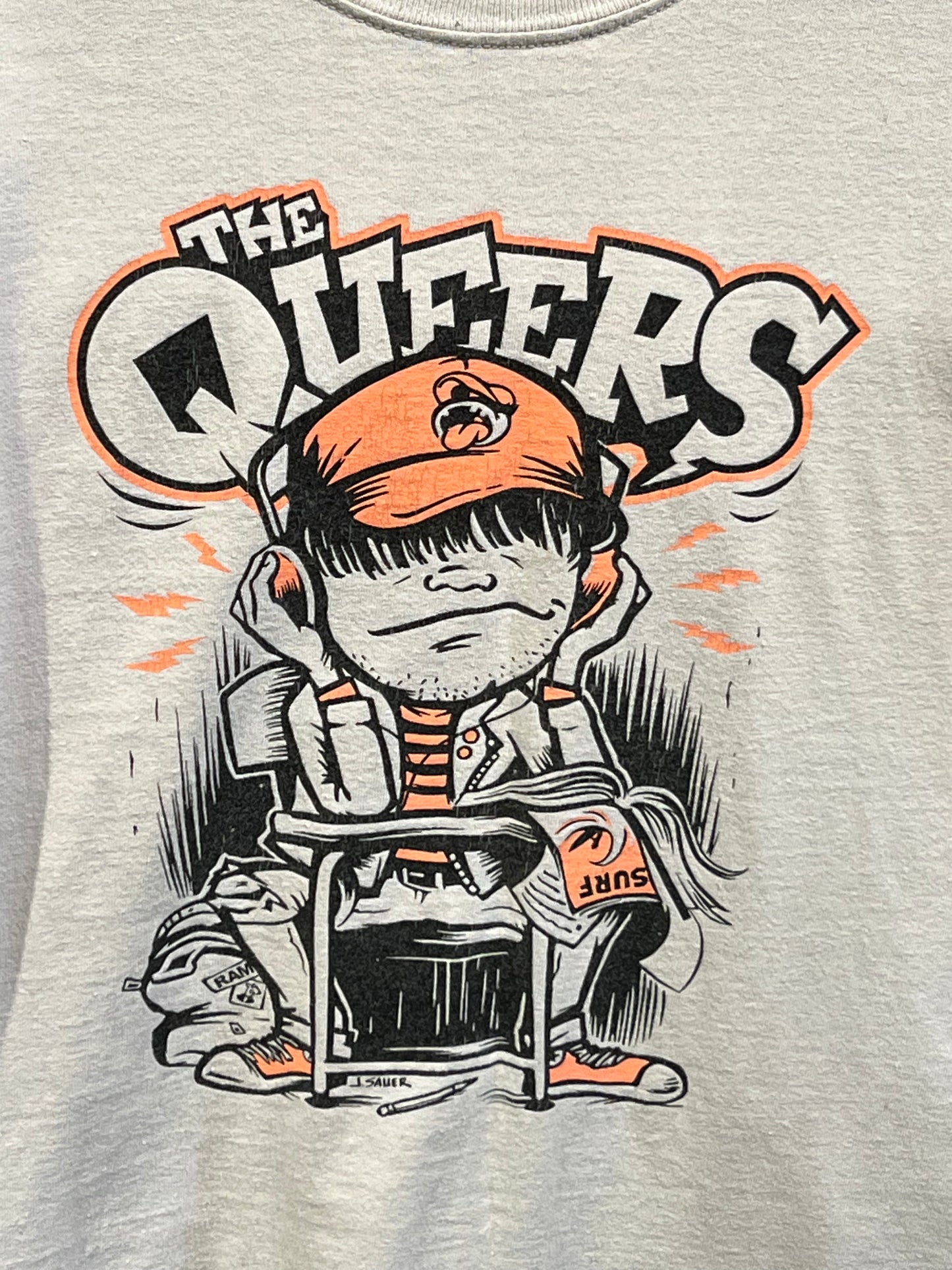 Vintage The Queers Band Tee Shirt RARE Large