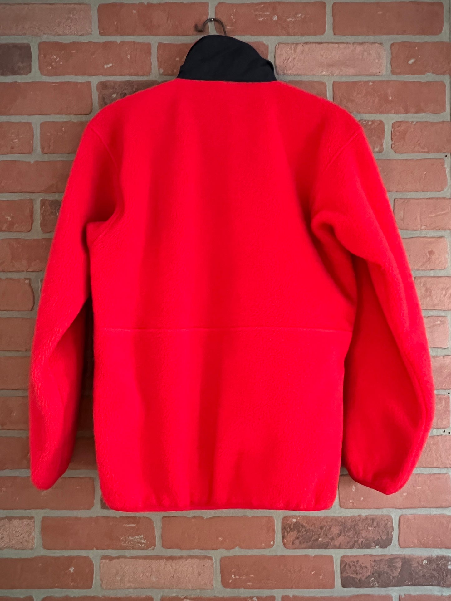 Vintage 80s Patagonia T Zip Red Fleece Pullover XS