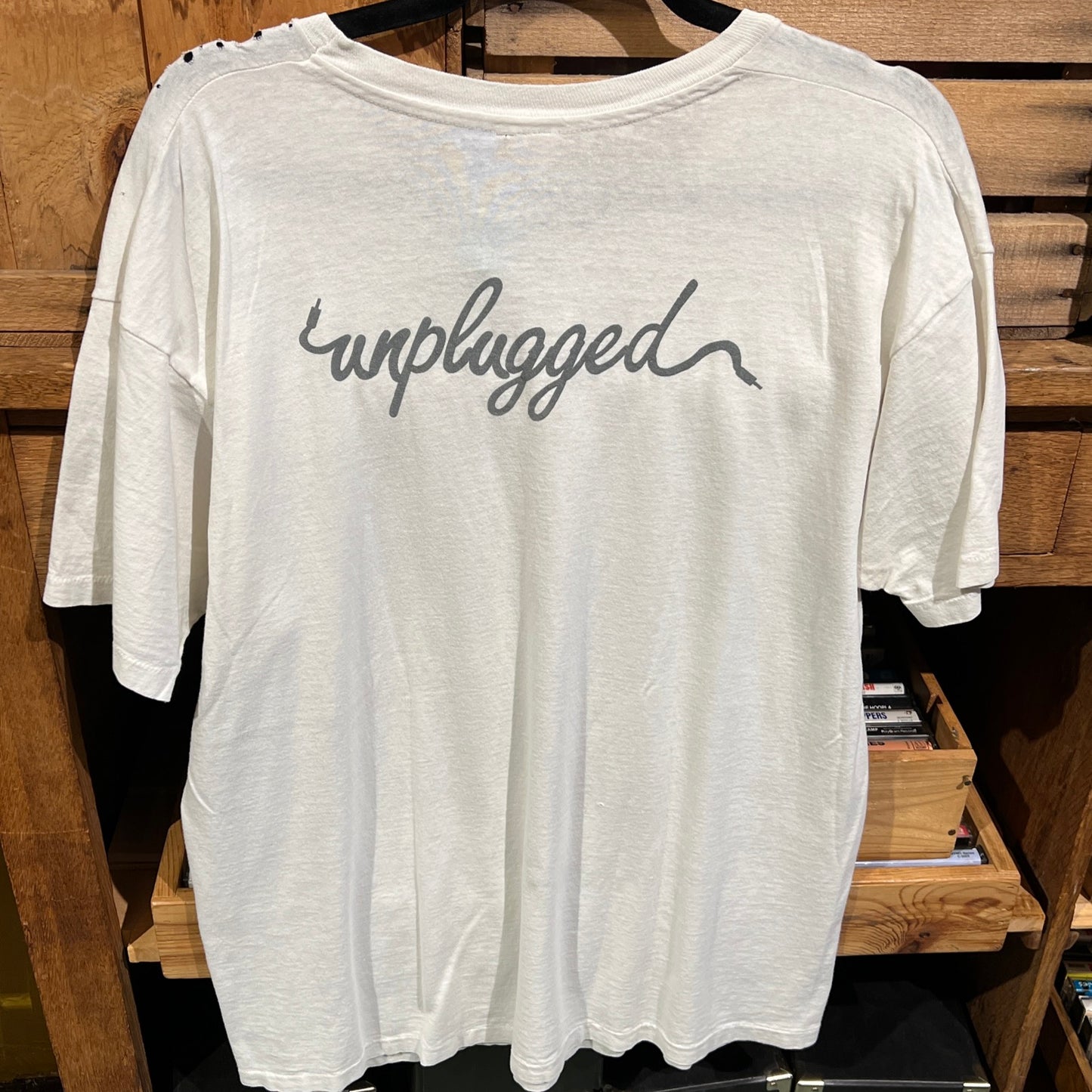 Vintage Eric Clapton Unplugged Concert Tee Shirt XL