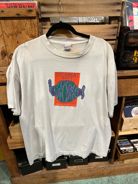 Vintage Phish T Shirt The Great Went Concert 1997