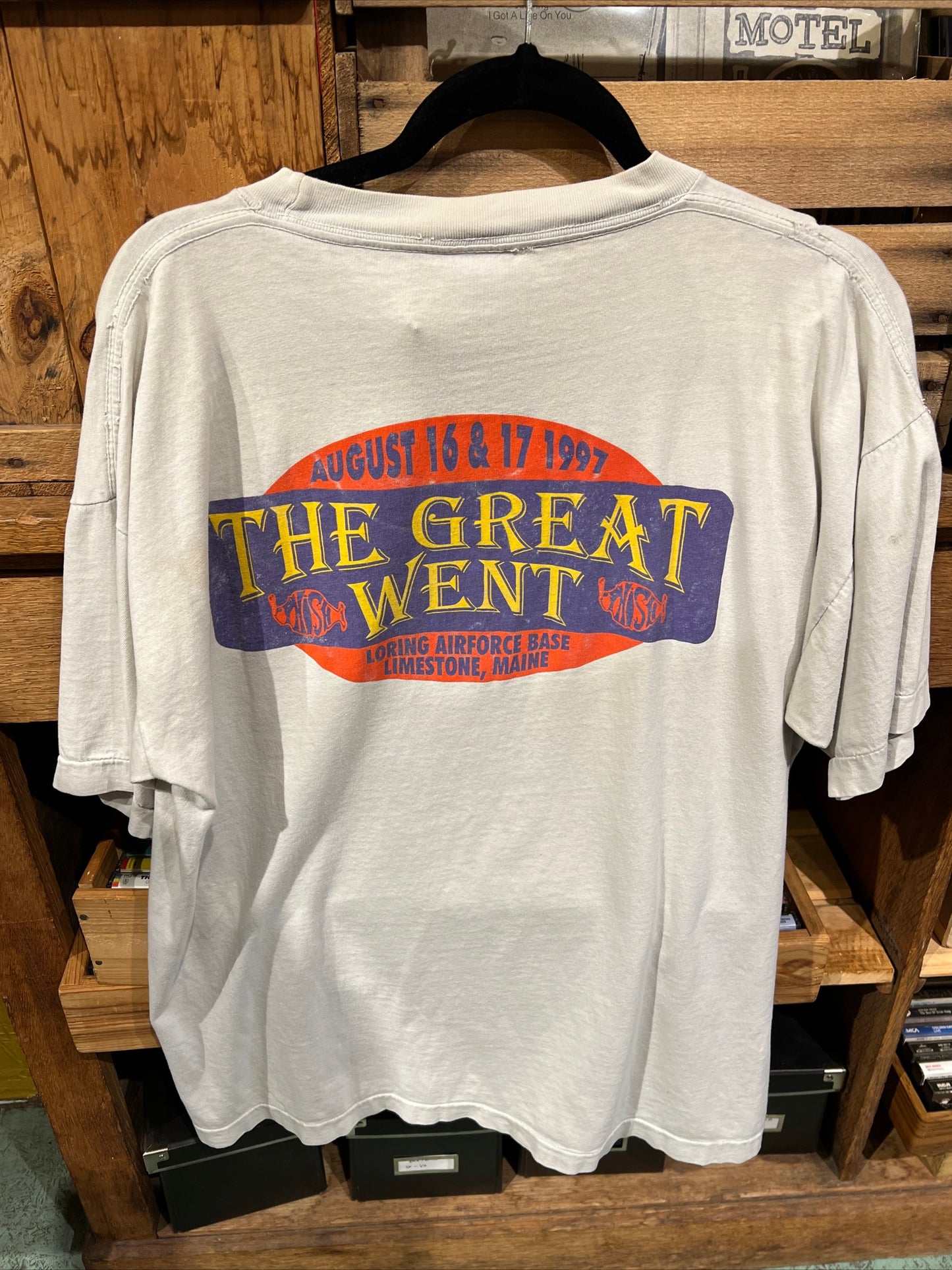 Vintage Phish T Shirt The Great Went Concert 1997