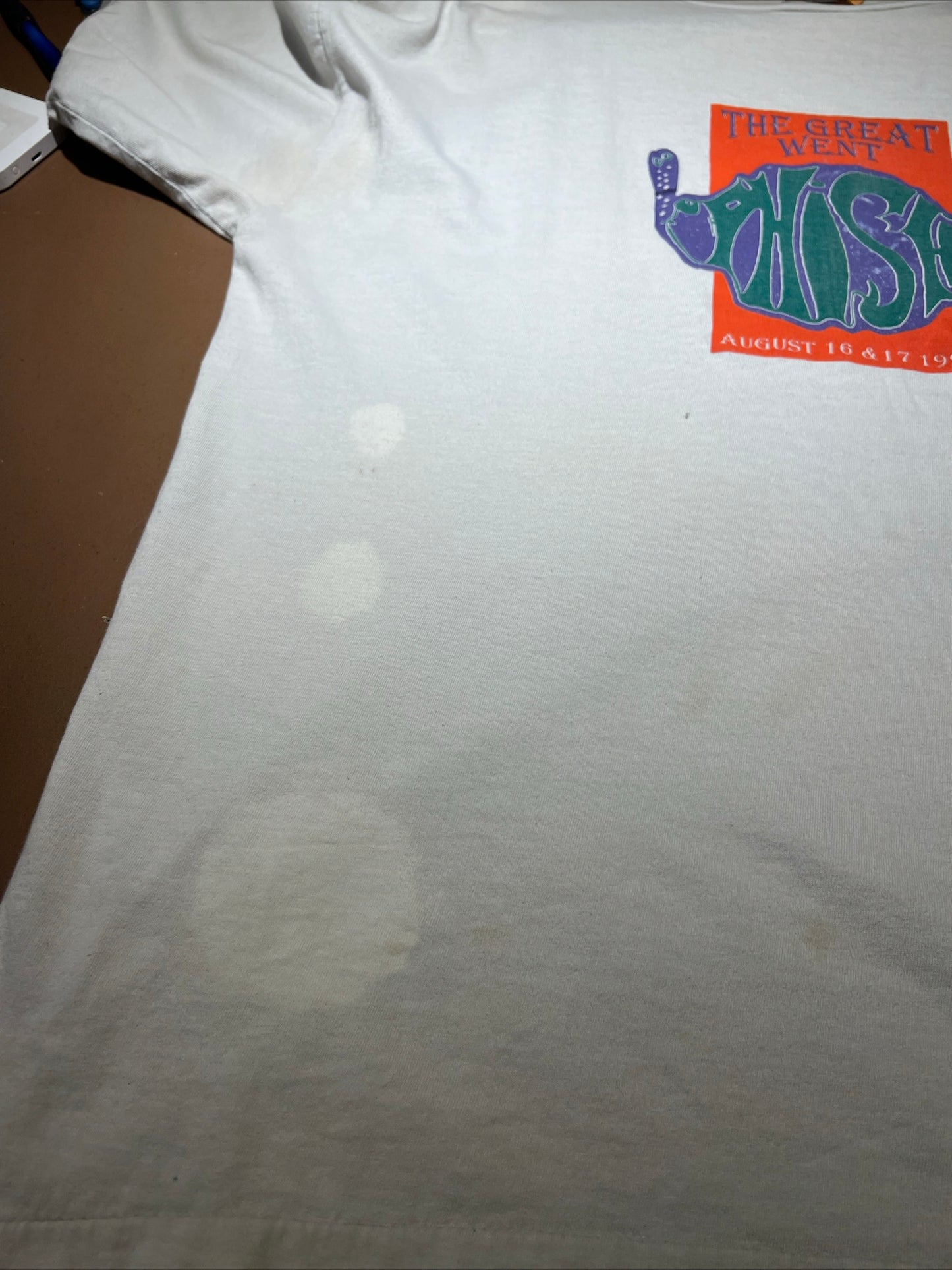 Vintage Phish T Shirt The Great Went Concert 1997